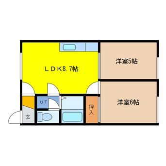 間取図 I`ｓCHITOSE