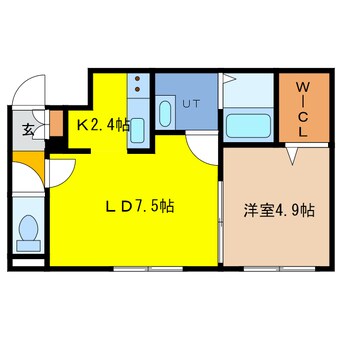 間取図 メゾン・ド・ソレイユ　B棟