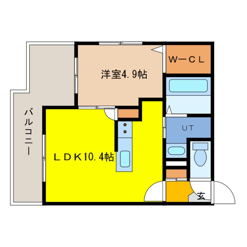 間取図 アトラス千歳
