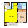 A.PIECE KASUGA 1LDKの間取り