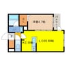 CASA VICOLO千歳 1LDKの間取り