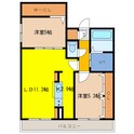 Prescelto北栄の間取図