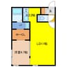 Life Line7 1LDKの間取り