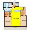 千歳線/千歳駅 徒歩17分 2階 1年未満 2LDKの間取り