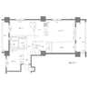 Central Residence PORTOM 3LDKの間取り