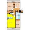Central Residence PORTOM 3LDKの間取り