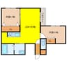 千歳線/千歳駅 徒歩10分 5階 築浅 2LDKの間取り