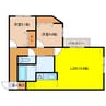 千歳線/千歳駅 徒歩10分 5階 築浅 2LDKの間取り