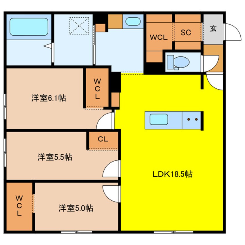 間取図 雅 MIYABI