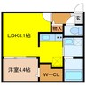 千歳線/千歳駅 徒歩16分 1階 1年未満 1LDKの間取り