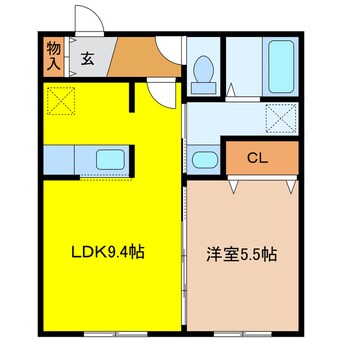 間取図 千歳線/千歳駅 徒歩10分 1階 建築中