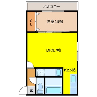 間取図 センチュリー末広