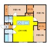 nolfino rise 3LDKの間取り