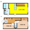 Viento末広 2LDKの間取り
