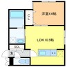 仮称）千歳市栄町1丁目MS 1LDKの間取り