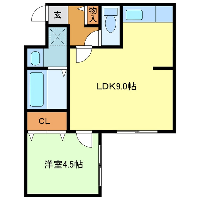 間取り図 ASTAGE末広