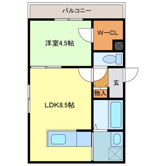 間取図 ASTAGE末広