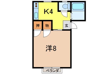 間取図 コーポ三浦2号館