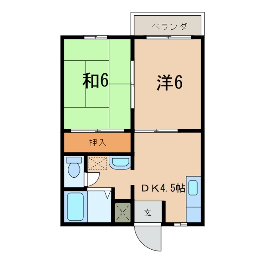 間取図 シャロームⅡ