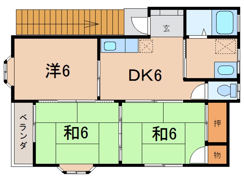 間取図 メゾンラフィーネ