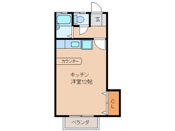 間取図 ピアステートＫ-Ⅱ