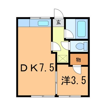 間取図 青葉東レジデンス　つばき