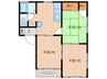Prime Stage A棟 3DKの間取り