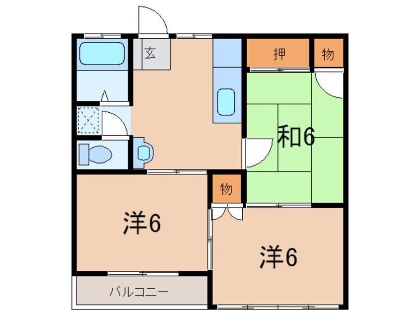 間取図 Prime Stage D棟