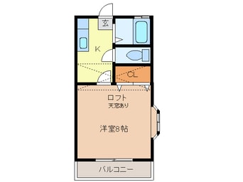 間取図 プラドール新栄