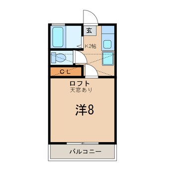 間取図 プラドール新栄