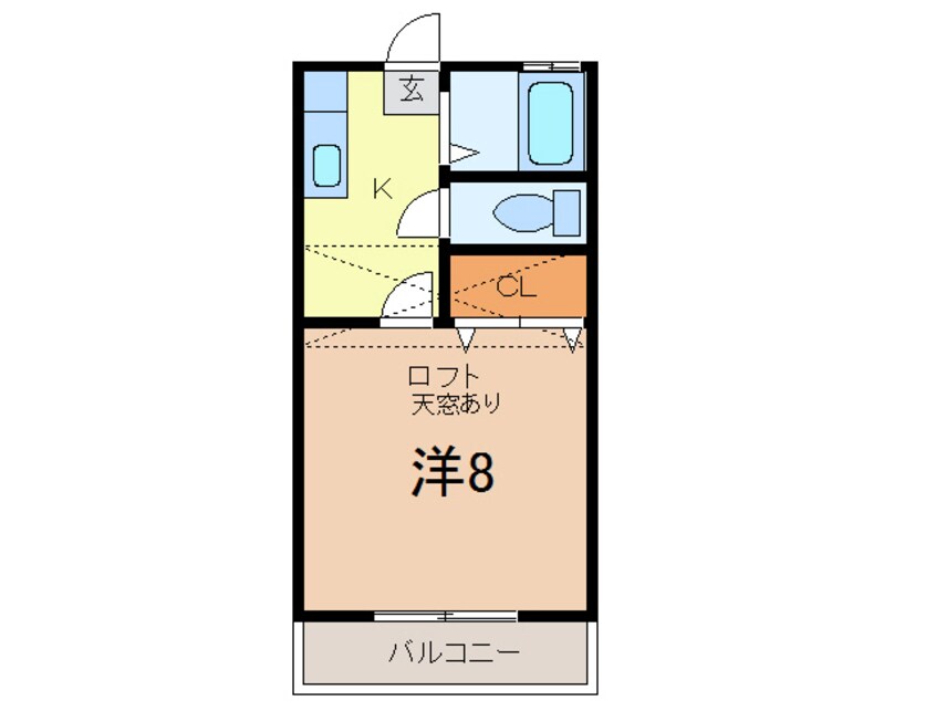 間取図 プラドール新栄