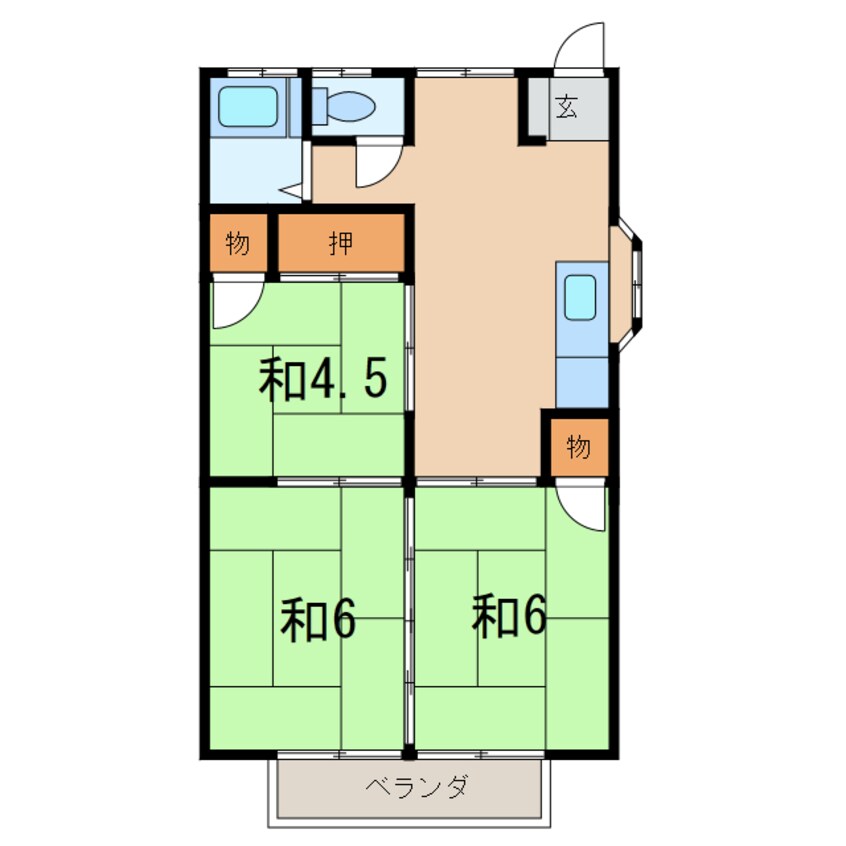 間取図 さとうコーポ