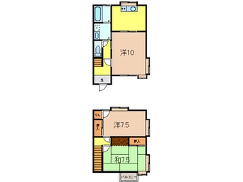 間取図 アネックス早川A