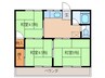 志田アパートＡ棟 3Kの間取り