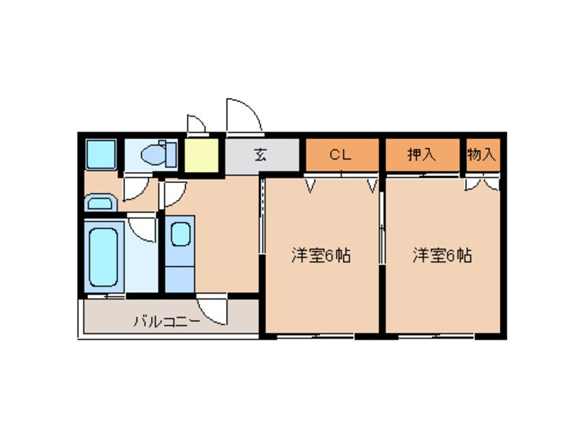 間取図 Prime City21 B棟