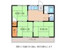 志田アパートＢ棟 3Kの間取り