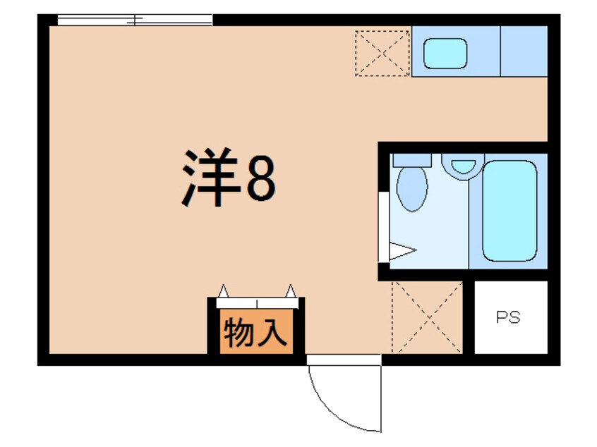 間取図 あすとpark元倉