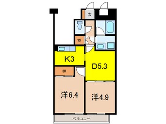 間取図 エクセルシオール北村