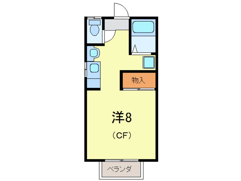 間取図 コーポステーブル