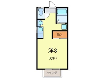 間取図 コーポステーブル