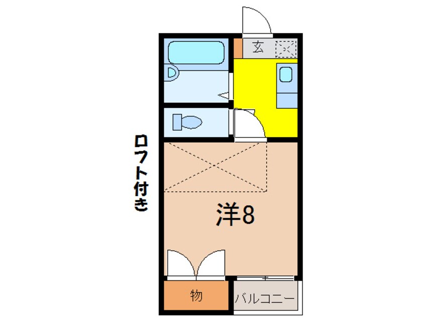 間取図 クレール・プルミエ