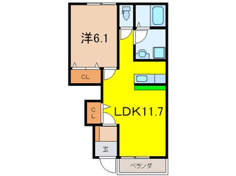 間取図 フィオーレ