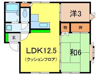 間取図 K.コート