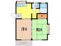 ササキハイツB棟の間取図