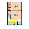 コーポ千石 2Kの間取り