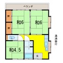 阿部アパートの間取図