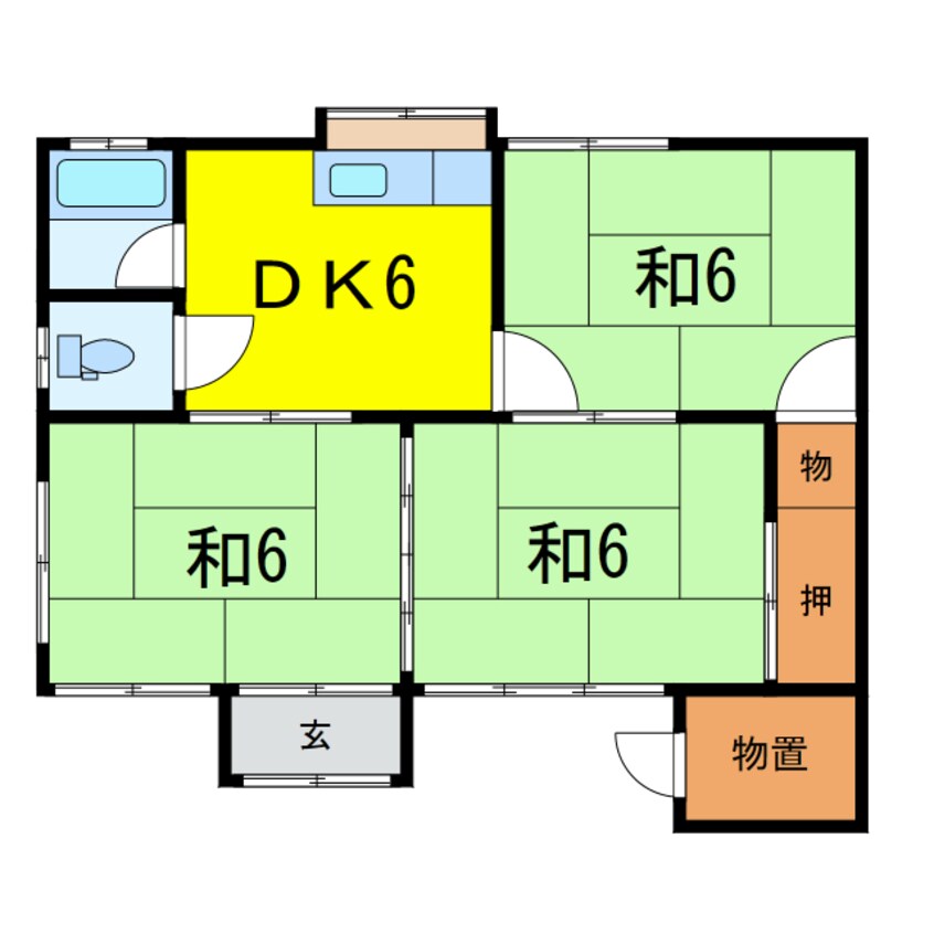 間取図 近江住宅