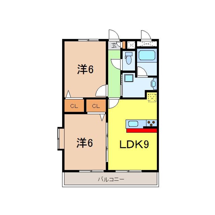 間取図 サンモール六本木