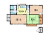 石川住宅 3 3DKの間取り