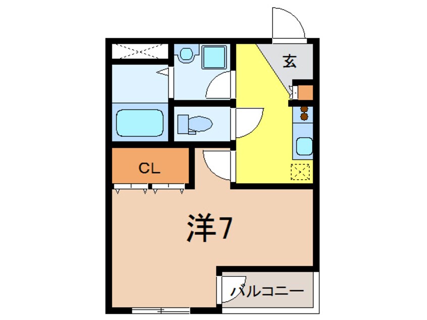 間取図 グランド ソレイユ